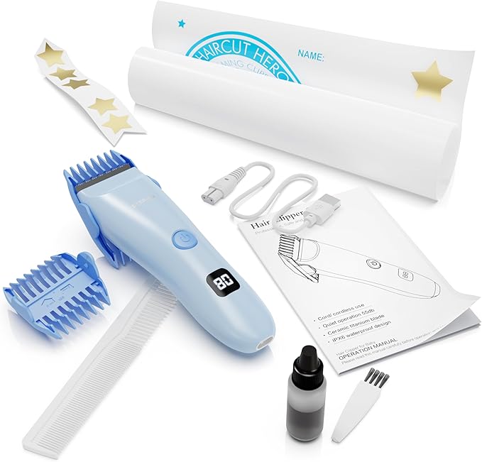Haircut Hero Sensory Development Program with The Quiet Clipper, Step by Step to Peace at The Barber Shop