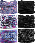 Headband Neck Gaiter Head Wrap Headwear Face Mask Magic Scarf Bandana for Men and Women