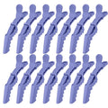 Ondder 14 Pcs Purple Alligator Hair Clips for Styling, Sectioning, Coloring, Cutting, Hair Salon Pro Clips for Women Men Girls Teens