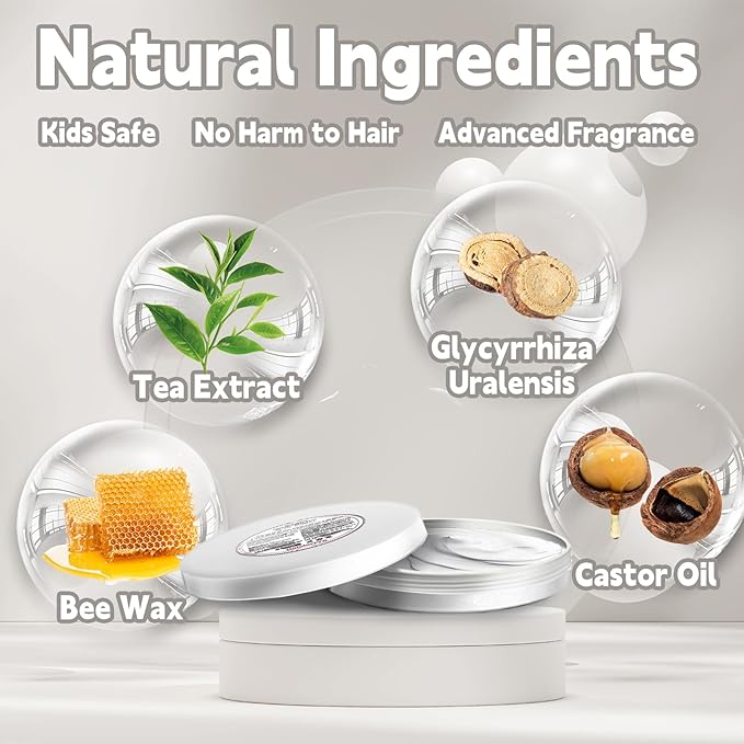 White Hair Color Wax Washable, Temporary Hair Color Dye for Kids, Natural Instant Color Wax Hairstyle Cream Hair Pomades for Women & Men Party Cosplay Halloween, Gifts for Teens