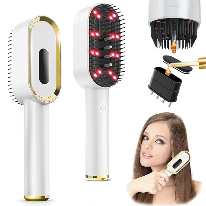 Laser Therapy Hair Growth Comb, Handheld Comb-Shaped Hair Regrowth Device for Hair Growth, 3 in 1 Hair Oil Applicator for Hair Care, Electric Scalp Massager for Healthier Hair