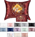 Blissy Silk Pillowcase - 100% Pure Mulberry Silk - 22 Momme 6A High-Grade Fibers - Silk Pillow Cover for Hair & Skin - Regular, Queen & King (Harry Potter - Marauder's Map, Queen)