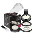 Root Touch Up Powder, Instantly Gray Hair Cover Up, Women Color Root Coverage Shadow Powder for Thinning Grey Hairline, Men Roots Concealer for Hair Loss Beard Line Eyebrow, White