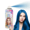 Temporary Hair Color Spray, Blue Hair Dye, Hair Color For Women, Temporary Hair Dye, Washable, Easy To Colour, Mild Formula, Suitable For Various Hair Types, Works On All Hair Colors 120ml