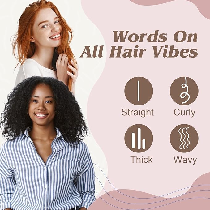 Mini Boar Bristle Hair Brush - Boar & Nylon Bristle Small Brush for Women Kids Long Short Hair to Smooth Add Shine - Travel Size Hair Brush for Purse,Pocket - Red