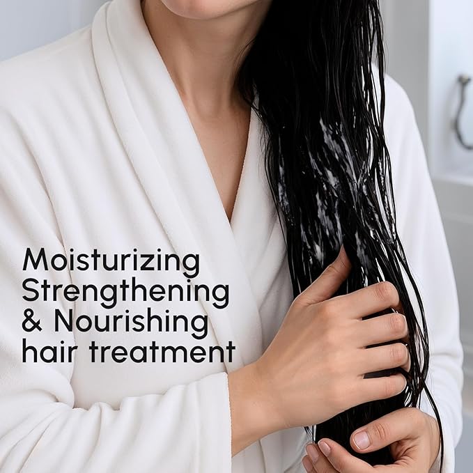 MAREE Leave In Conditioner for Dry Damaged Hair - Leave In Conditioner for Curly Hair Care - Color Treated Hair Moisturizer for Women & Men with Keratin & Argan Oil - Acondicionador Para Cabello