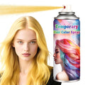 Gold Hair Spray Color Temporary Kids,Natural Washable Temporary Hair Dye for Halloween,Christmas Cosplay Party,120ML (Gold)