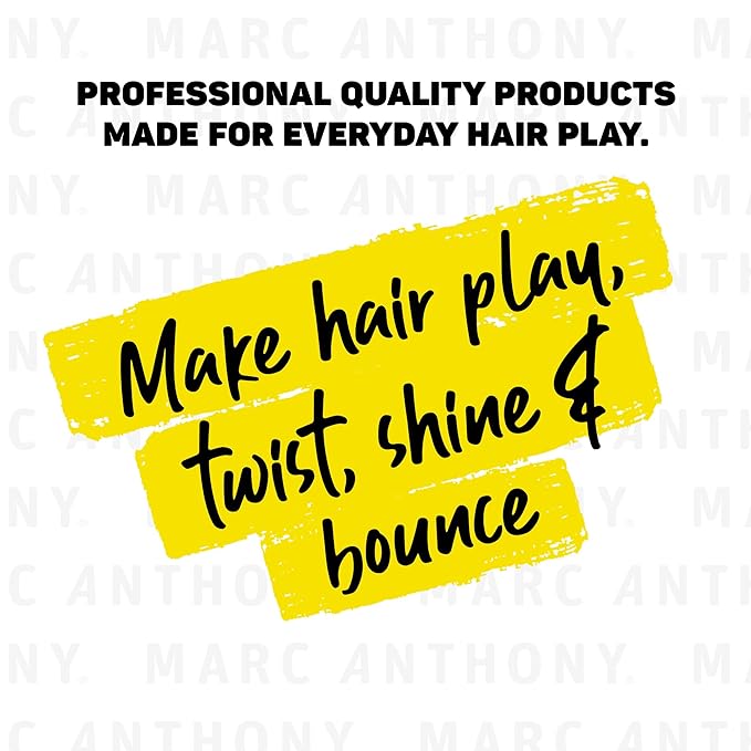 Marc Anthony Argan Oil Leave-In Conditioner - Lightweight Hydrating Conditioner for All Hair Types, Moisturizes, Strengthens & Detangles for Softer, Smoother Hair - Prevents Split-Ends & Breakage