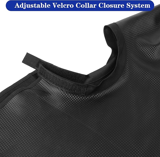 Makeup Cape Hair Dye Cape for Women, PU Waterproof Beauty Salon Short Smock, Professional Shampoo Capes for Hair Dye, Comb-out, Styling, Shampoo