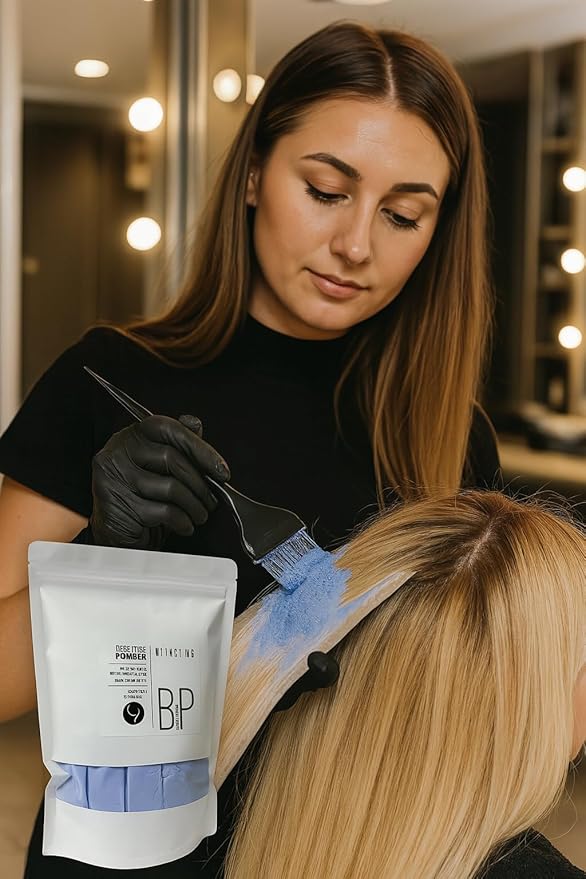 Professional Dust-Free Hair Bleaching Powder, Premium Lightener for Salon Use, 500g 16.9 Fl oz. Bond Enforcing Little Damaged to Hair. For Beauty Salon, Hair Salon.