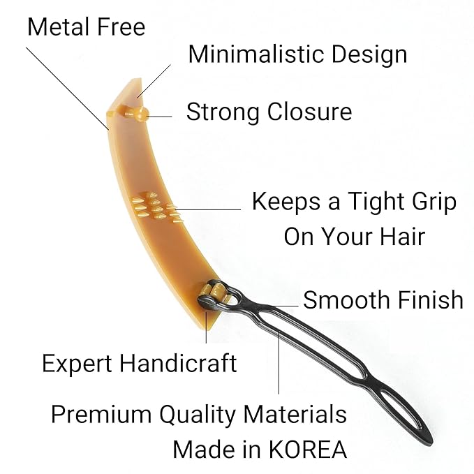 12pcs Hair Barrettes Set for Women and Girls, Hair Clips for Thick Thin Fine Hair, Non-metal Hair Accessories, Non-Slip Grip Handmade Snap Hairpin, BPA Free