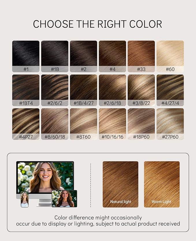 VINBAO Invisi Edge Tape in Hair Extensions Human Hair 14in 40g 20pcs Auburn Ginger Injected Tape in Hair Extensions Seamless Pro Quality Silky Straight 14inch #33