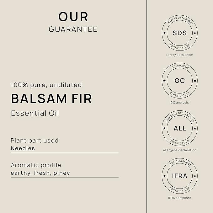 VINEVIDA Balsam Fir Essential Oil - Gallon Oil Undiluted - Bulk Oil for Soap Making & Candle Scents - 8 lbs