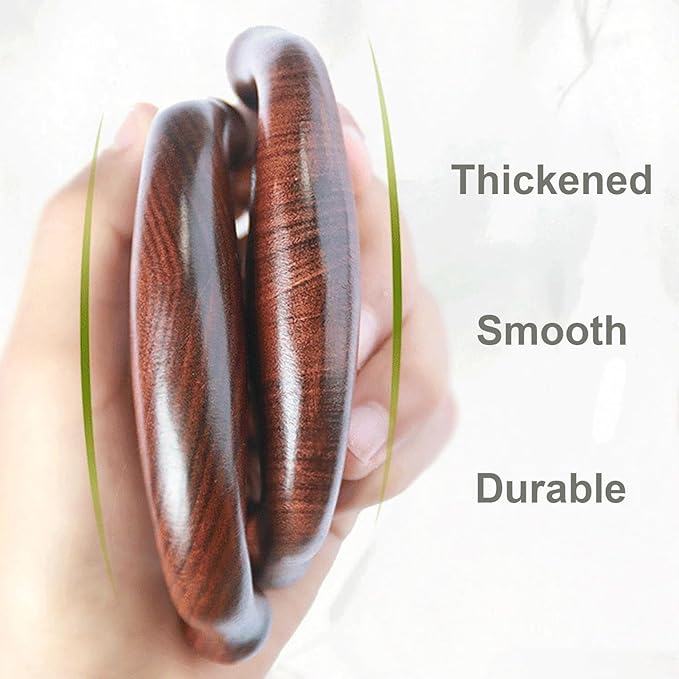 Wooden Scalp Massager Comb & Head Massage Tool, Scalp Gua Sha Wooden Combs for Women and Men (Classic Comfort)