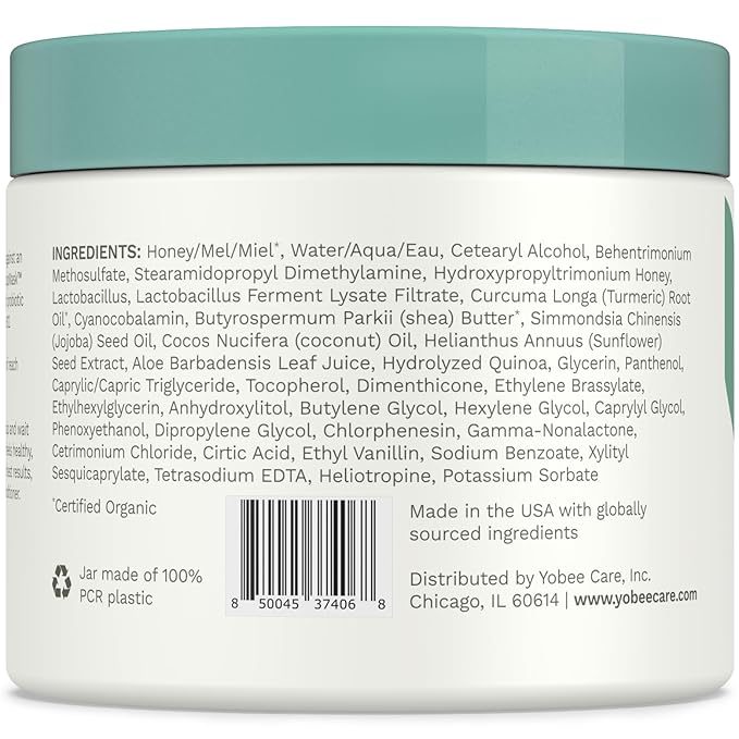 Yobee Ultra Gentle Soothing Scalp Mask - Dry Scalp Treatment Hair Mask Safe For Sensitive Baby Skin - Probiotic Infused - For Sensitive Scalp & Cradle Cap - For Babies, 4 fl oz