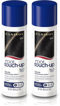 Clairol Root Touch-Up by Nice'n Easy Temporary Hair Coloring Spray, Black Hair Color, Pack of 2