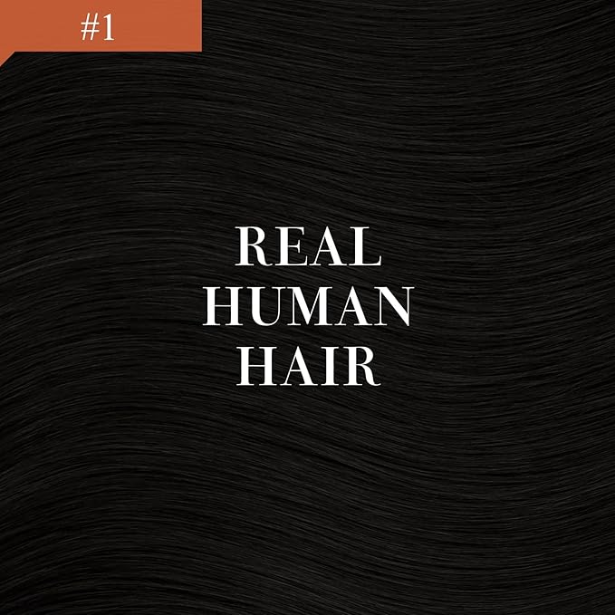 Ve Sunny Hair Extensions Ponytail Real Human Hair Wrap Around Clip in Ponytail Hair Extensions Straight Extensions Human Hair for Women Jet Black 16inch 80G