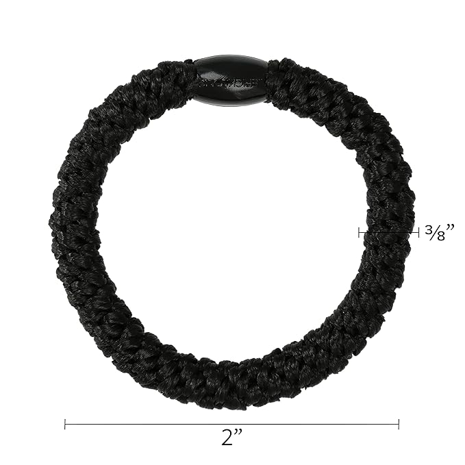 Brown Hair Ties for Thick Hair, Grab & Go Pony Tube, 15 Pack, Toffee, Thick No-Crease Bands with Strong Hold, Damage-Free Design, Warm Everyday Neutrals | L. Erickson