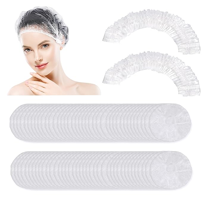 1000 PCS Upgrade Disposable Shower Caps. Ceizioes Waterproof Hair Bath Caps. Thickening Shower Cap for Women Kids Girls. Hotel and Hair Salon. Travel Spa. Home Use Beauty Salon