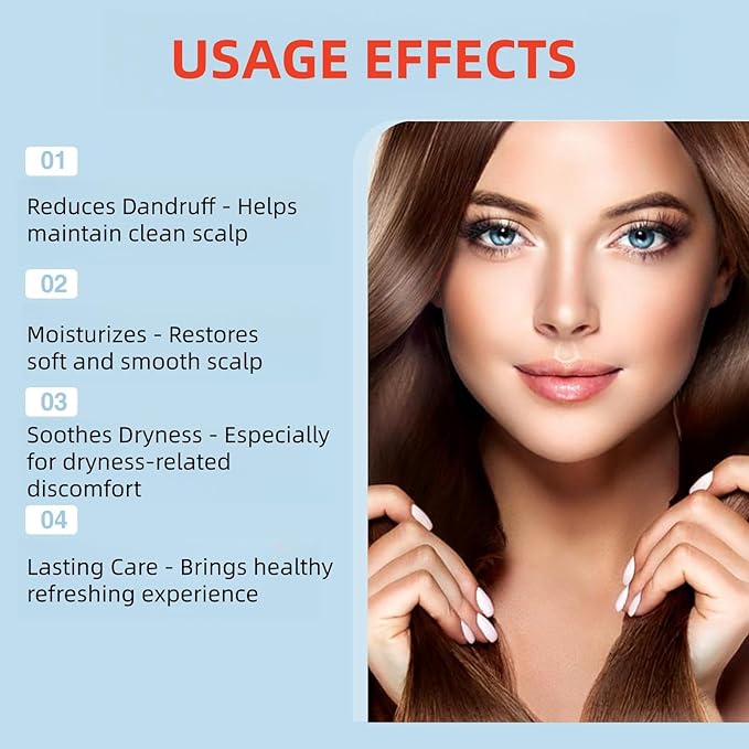Scalp Soothing Cream for Seborrheic Dermatitis & Psoriasis Relief - Moisturizing Treatment for Itchy Scalp, Dandruff Control with Natural Herbal Extracts - 100g (2 pcs)