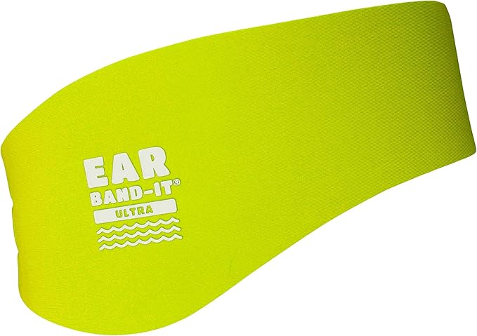 Earvolution Ear Band-It Ultra Swimming Headband for Kids and Adults - Invented by Ear, Nose, and Throat Physician - Custom Anti-Slip Grip Neoprene Maximizes Protection, 12 Color Options, 3 Sizes