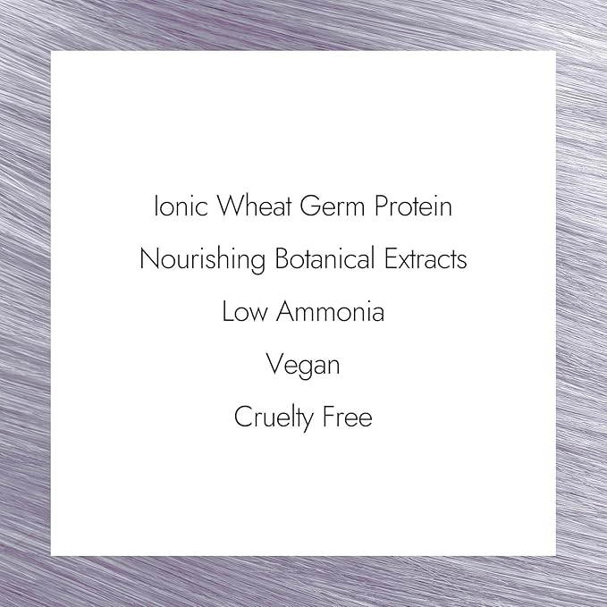 ion Permanent Creme Hair Color 7SPHM Silver Pearl, Vegan, Cruelty Free, PPD Free, 100% Gray Coverage, LongLasting, FadeResistant Color, 2.05 oz