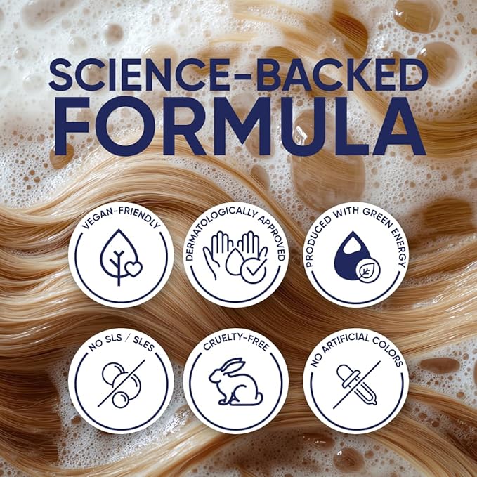 Moerie Volumizing Shampoo and Conditioner for Hair Loss - Thickening Products with Ingredients of Natural Origin - Over 100 Active Ingredients for Thick, Long, Luscious Hair, Double Set
