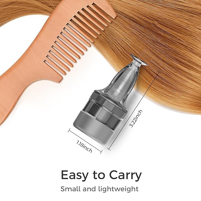 Minoxidil Applicator, Quick Efficient Apply No Messy Hair Serum Applicator Small Minoxidil Applicator Tool, Hair Applicator Bottle Minoxidil Brush Scalp Applicator Comb Dedicated to Minoxidil