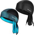 Bandanas Skull Caps for Men, Women Skull Cap Helmet Liner Cycling Hat Durags Motorcycle Bandana Sweat Wicking Do Rag