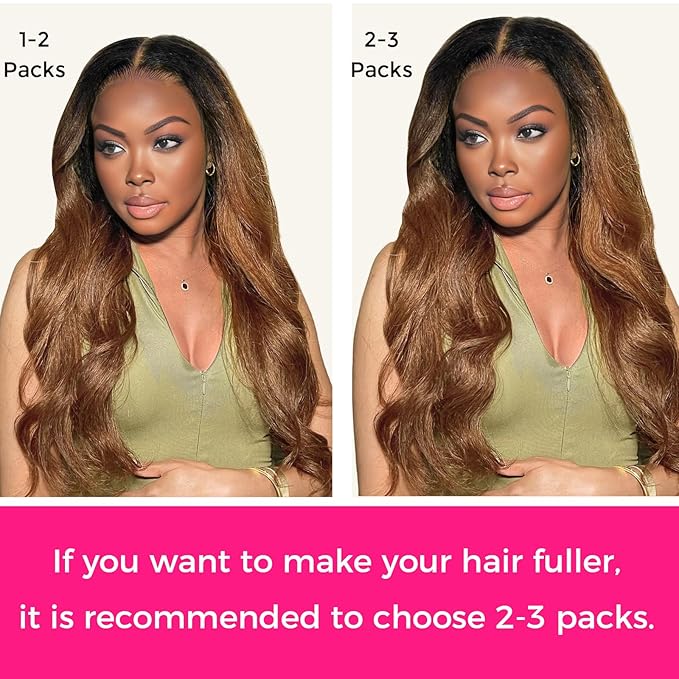Lashey Seamless Clip in Hair Extensions Human Hair 130g 9pcs 18 Inch Body Wave Ombre Natural Black to Medium Auburn Clip in Hair Extensions for Women