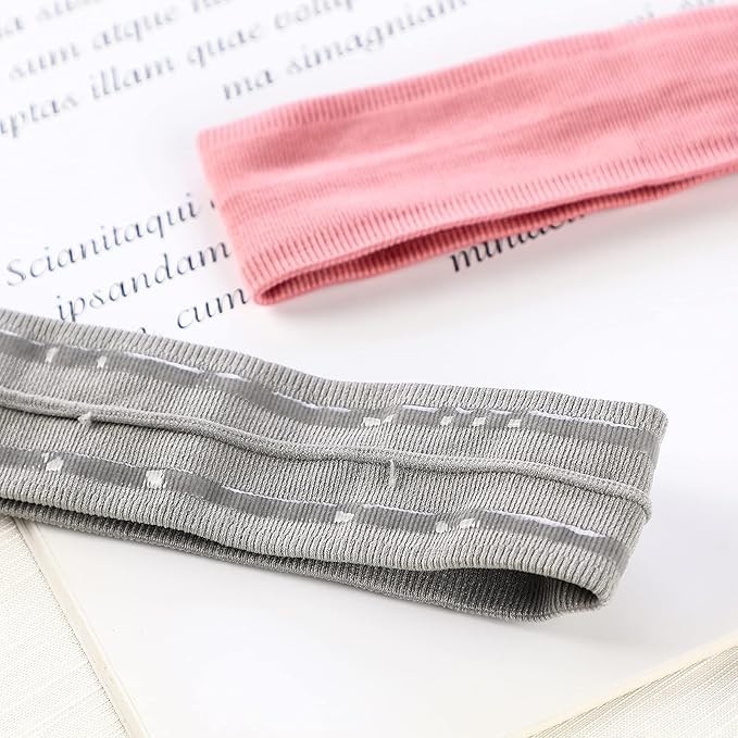 Workout Headbands Non Slip Headband Sport Headbands Sweatbands Elastic Sport Hair Bands for Sports Travel Indoor Fitness Gym