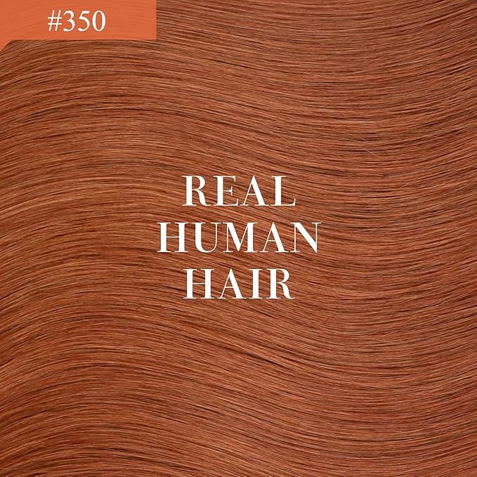Ve Sunny Hair Extensions Ponytail Real Human Hair Wrap Around Clip in Ponytail Hair Extensions Straight Extensions Human Hair for Women Copper 16inch 80G