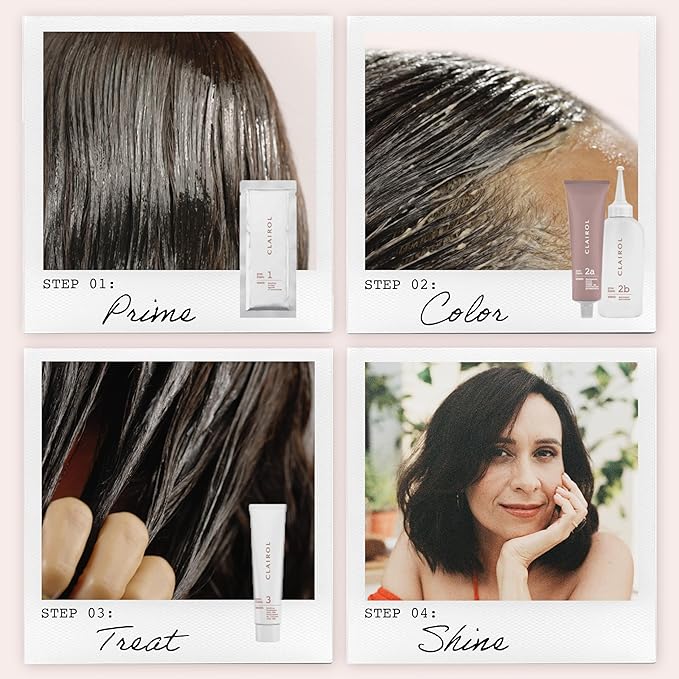 Clairol ColorStrong Permanent Zero Ammonia Hair Dye, 7.1 Dark Ash Blonde - Bora Bora Hair Color, Pack of 1