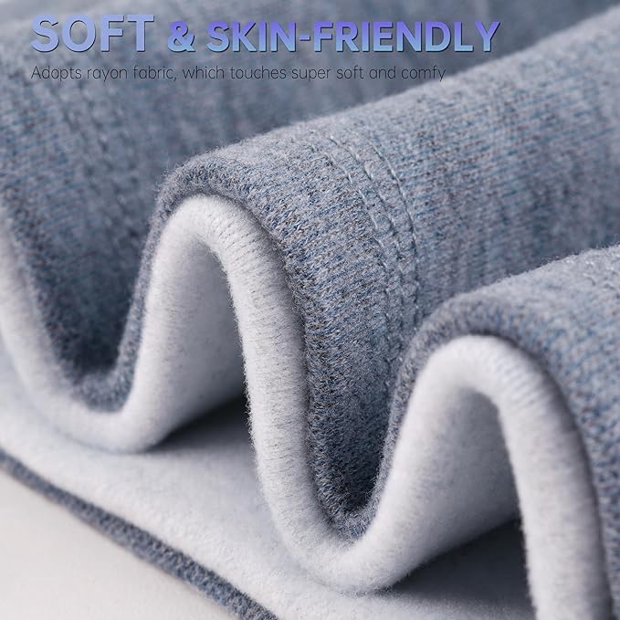 Winter Neck Gaiter Warmer, Soft Fleece Face Mask Scarf for Cold Weather Skiing Cycling Outdoor Sports