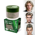 Temporary Hair Color Wax for Men,Washable Hair Wax Color, All-Day Hold Disposable Hair Wax for Party, Cosplay & Daily (Midnight Color #1-2)