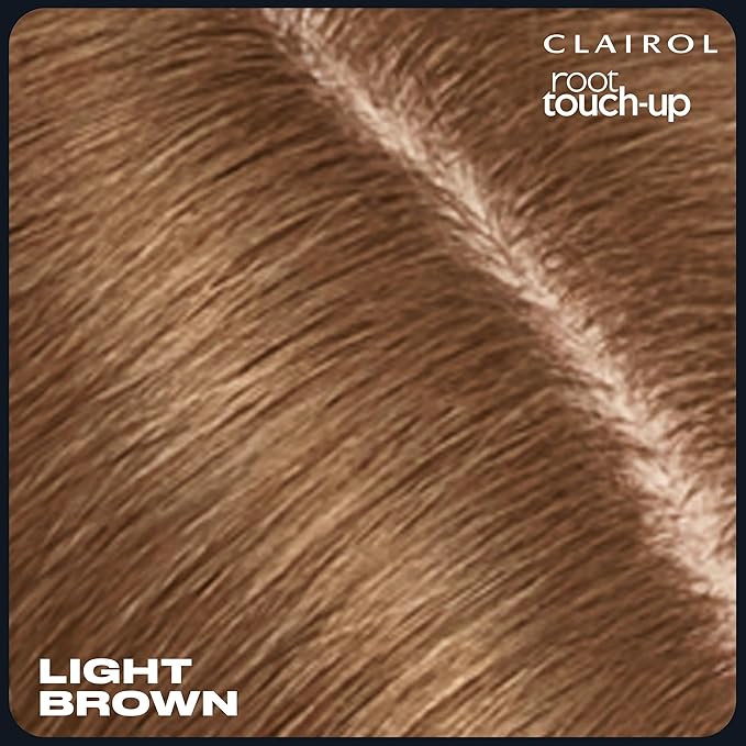 Clairol Root Touch-Up Temporary Hair Coloring Spray, Light Brown Hair Color, Pack of 1