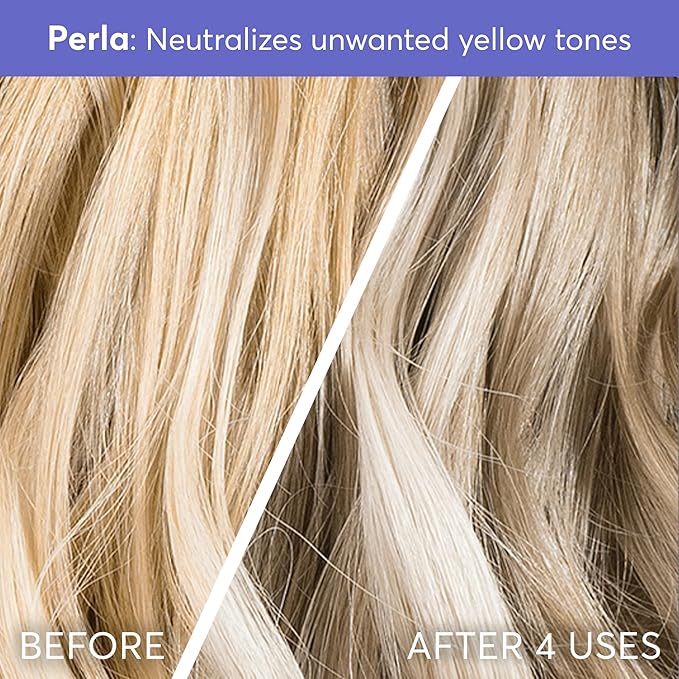 Madison Reed Color Therapy, Perla, Color Depositing Hair Mask & Deep Conditioning Treatment, Intensely Hydrating, Refreshes Color & Tone, Keratin & Argan Oil, 4 Fl Oz (118 mL)