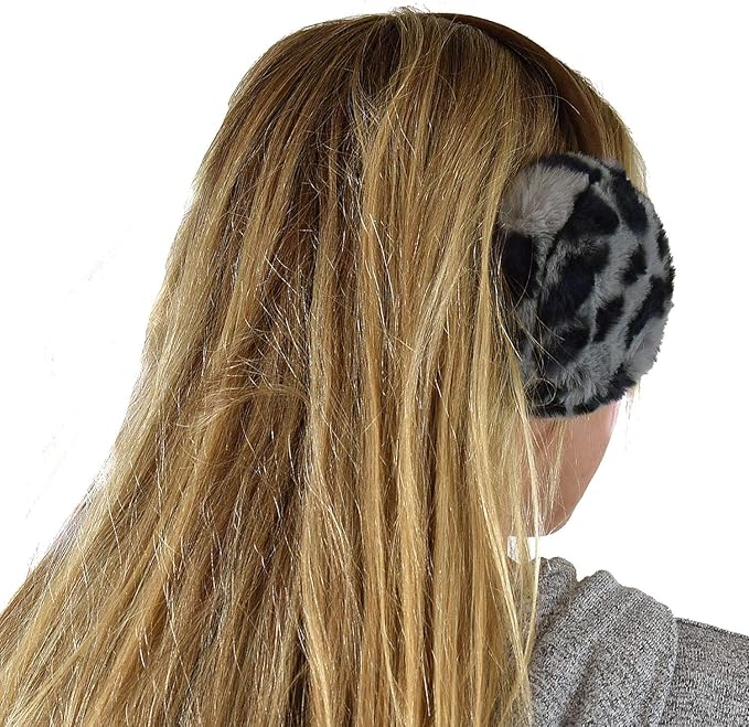 C.C Soft Winter Warm Adjustable Headband Ear Warmer Earmuffs