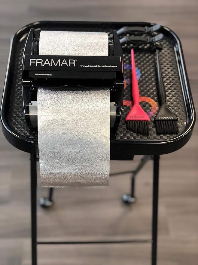 Framar Fold Freak Foil Dispenser for Aluminum Foil, Hair Color Foils - Cuts and Folds Hair Foils For Highlighting