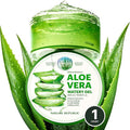 Nature Republic MILD & MOISTURE ALOE VERA WATERY GEL (1 PCS) Quick Hydration & Moisturizing,fast absorbing non-sticky texture,korean skin care for Face,Hair,Sunburn relief, aftershave, all Skin Types