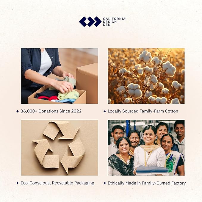 CALIFORNIA DESIGN DEN Luxuriously Soft Hotel Quality 600 Thread Count, 100% Cotton Set of 2 Cases, Crisp & Cool Pillow Cases King Size Set of 2, Fits King Pillows (Light Gray)