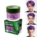 Temporary Hair Color Wax for Men or Women - SUPIYA Washable Purple Hair Wax Color Dye for Kids, All-Day Hold Disposable Hair Wax for Party, Cosplay & Daily (Velet Color #69)