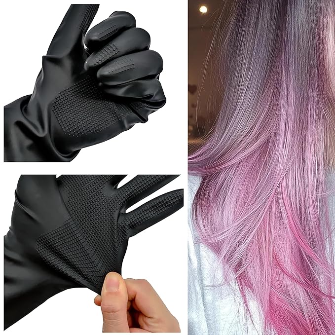 Hair Dye Coloring Kit 26 Pieces Hair Dye Kit Hair Coloring Products with Dye Brush, Ear Cover, Hair Cover, Shawl, Gloves, Hair Clip Kits for Hair Highlighting and Hair Coloring at Home