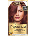 L'Oreal Paris Superior Preference Luminous Fade-Defying Permanent Hair Color, Hair Dye For Up to 9 Weeks of Radiance, Intense Dark Red RR-04, 1 Hair Dye Kit