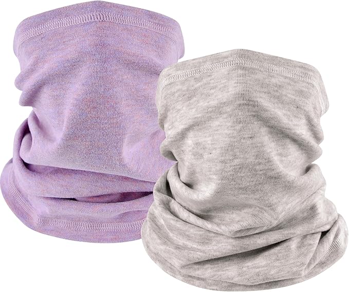Winter Neck Gaiter Warmer, Soft Fleece Face Mask Scarf for Cold Weather Skiing Cycling Outdoor Sports
