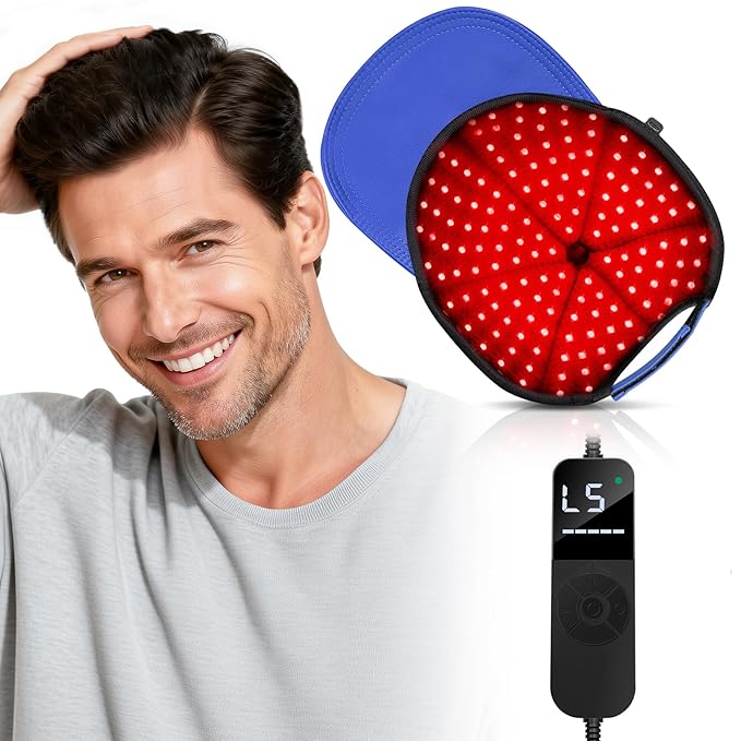Red Light Hair Growth Cap, Red Light Cap