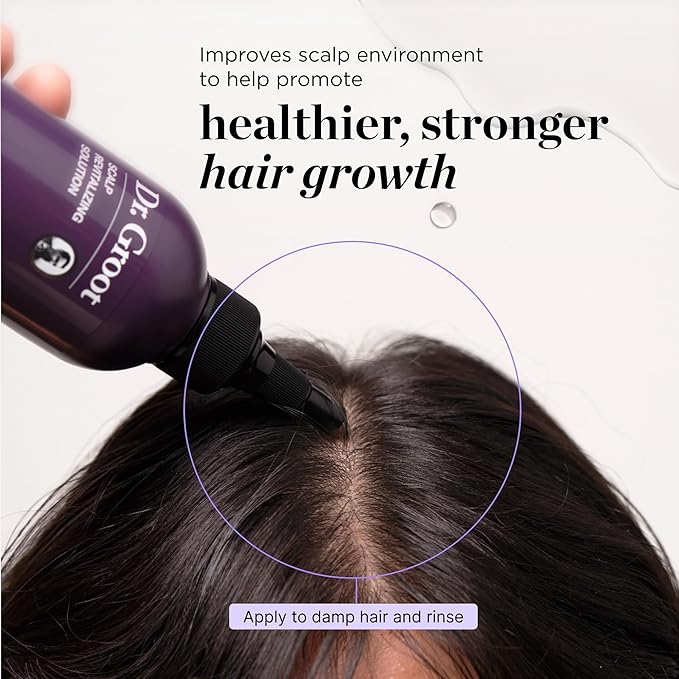 Dr. Groot Thickening Shampoo & Scalp Treatment Set for Hair Loss – Clinical Results with Biotin and Rosemary for Hair Thinning, Shedding, Scalp Repair and Treatment