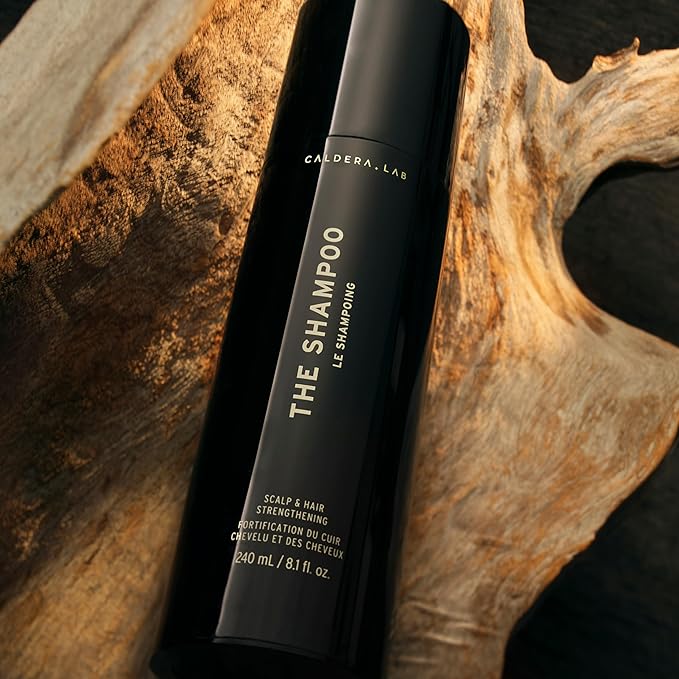Caldera + Lab The Shampoo | Men’s Shampoo for Healthy Hair, Sulfate-Free Daily Cleanser, Dermatologically Tested - All Hair Types
