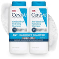 CeraVe Hydrating Anti Dandruff Shampoo, 1% Pyrithione Zinc Dandruff Treatment With Ceramides, Niacinamide & Hyaluronic Acid, Helps Eliminate Flakes & Provides Itchy Scalp Relief, Sulfate Free, 12 Oz