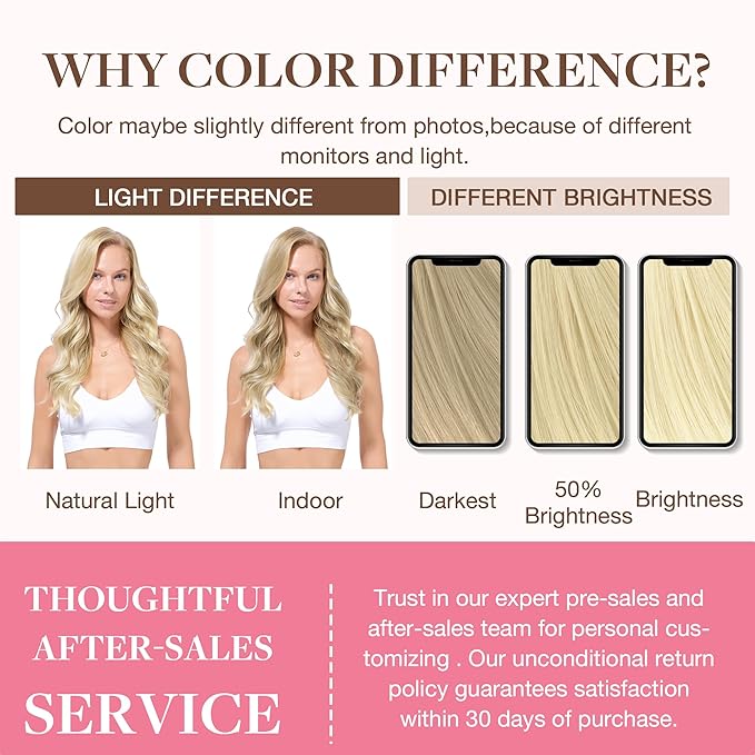 GOO GOO Clip in Hair Extensions Real Human Hair, Remy Human Hair Extensions Clip ins for Women, Natural Human Hair, 14inch 130g 9Pcs, 60A Platinum Blonde